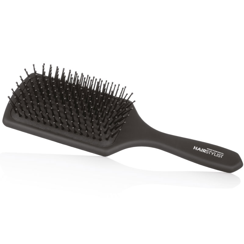 Brosse pneu rectangle nylon 13 rangs Noir